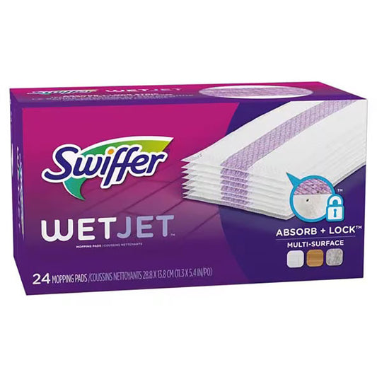 SWIFFER WETJET PROFESSIONAL PAD REFILL 24 COUNT 4/CS